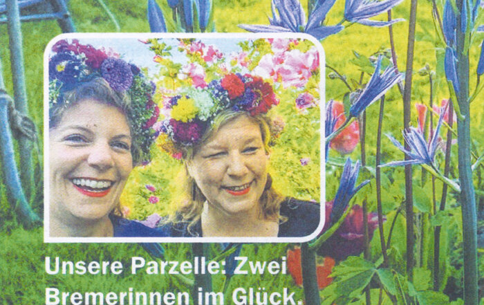 Zeitschrift ›GartenWelten‹: Zwei Bremerinnen im Glück